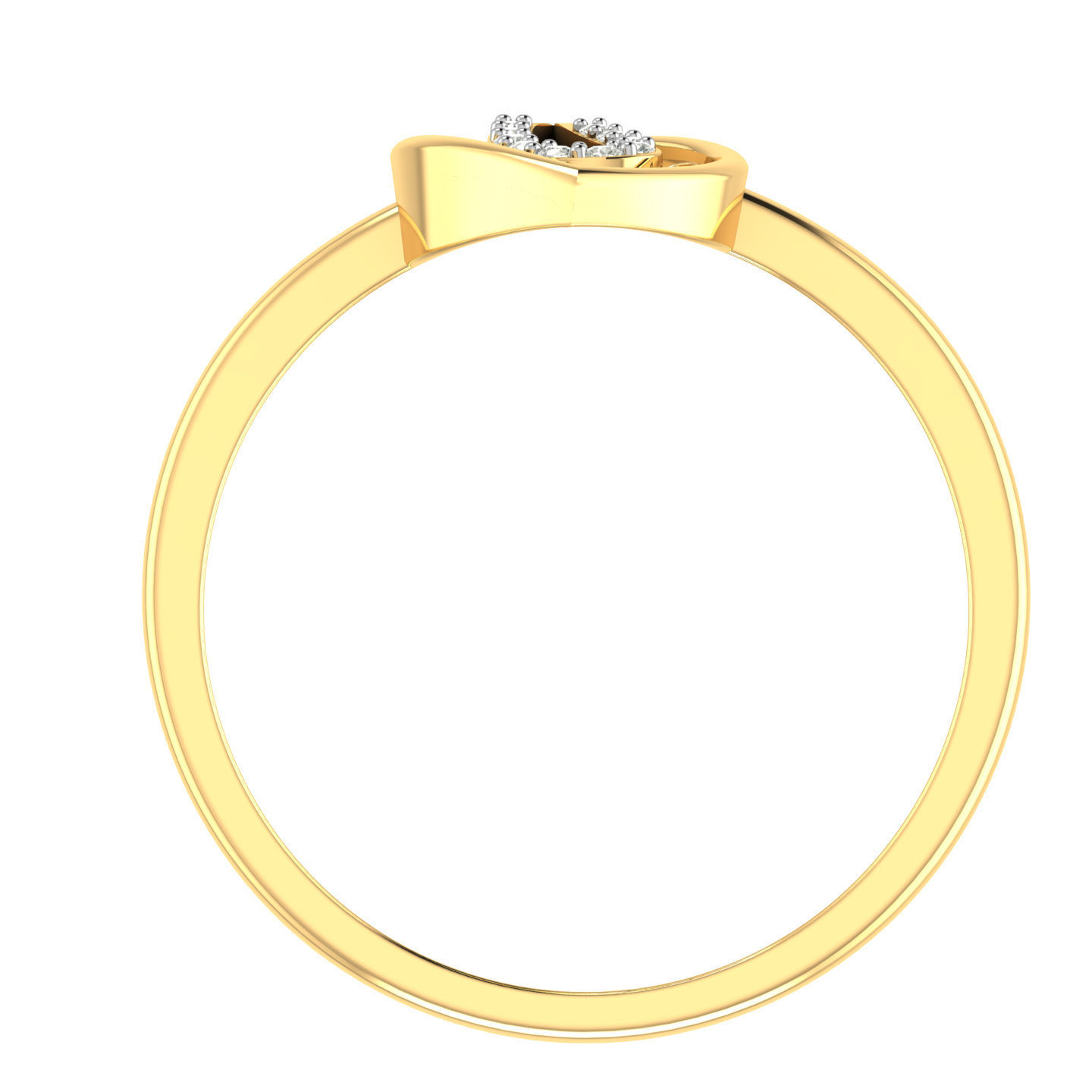 Light weight ring earrings pendant set 3dm stl 4 renders model  3D print model_4