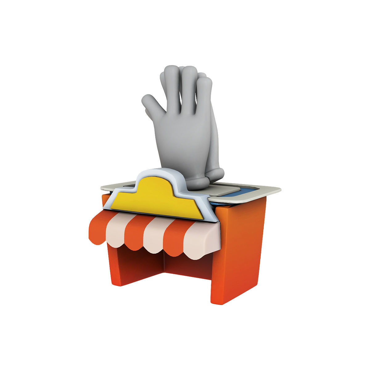 Stylized city pack 3d model Low-poly 3D model_53