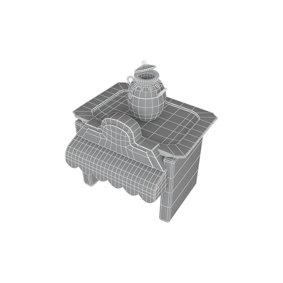 Stylized city pack 3d model Low-poly 3D model_42