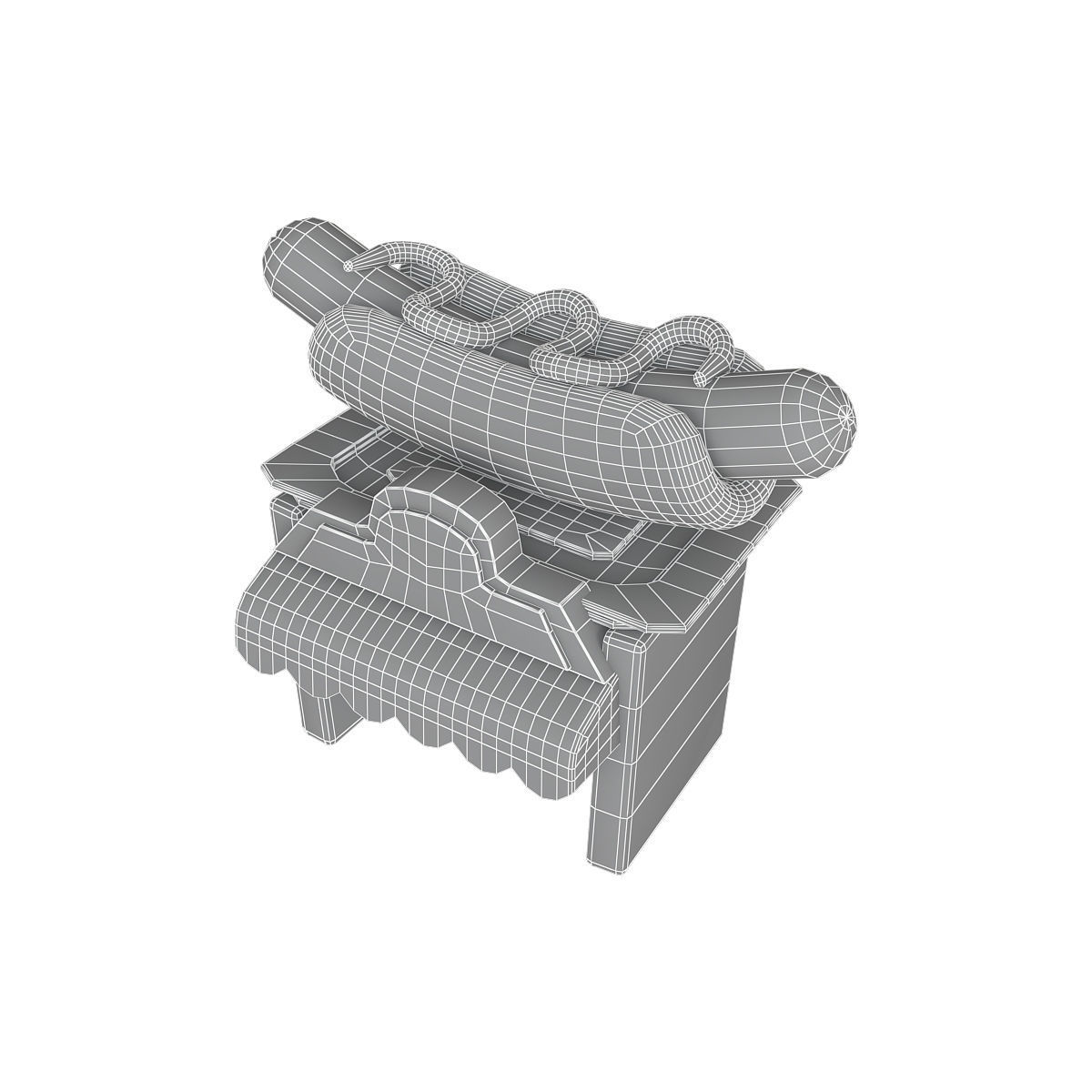 Stylized city pack 3d model Low-poly 3D model_19