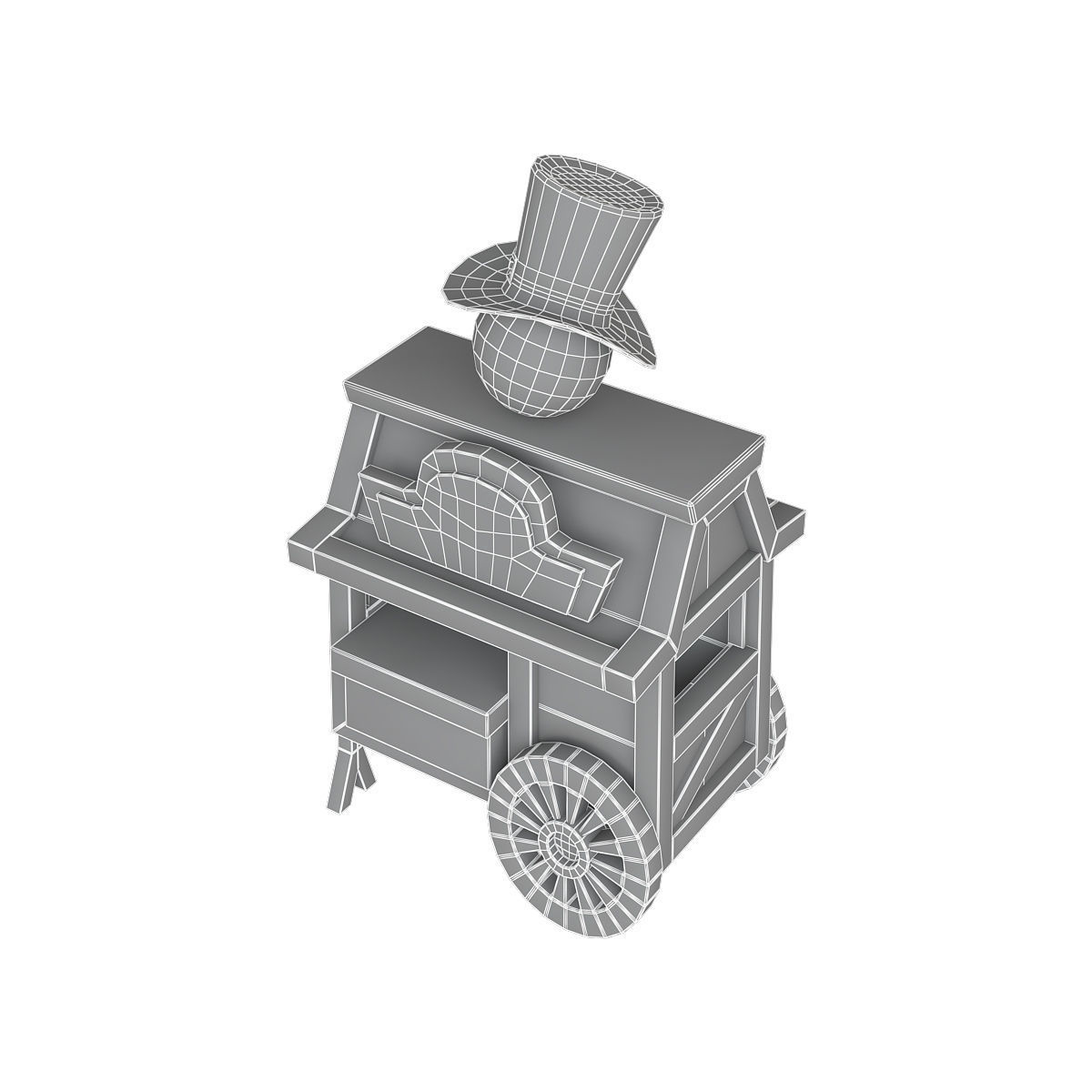 Stylized city pack 3d model Low-poly 3D model_49