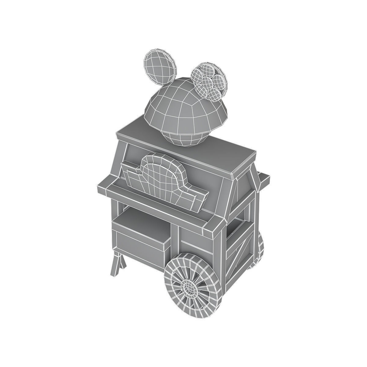 Stylized city pack 3d model Low-poly 3D model_29