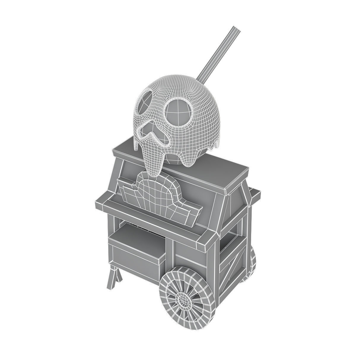 Stylized city pack 3d model Low-poly 3D model_48