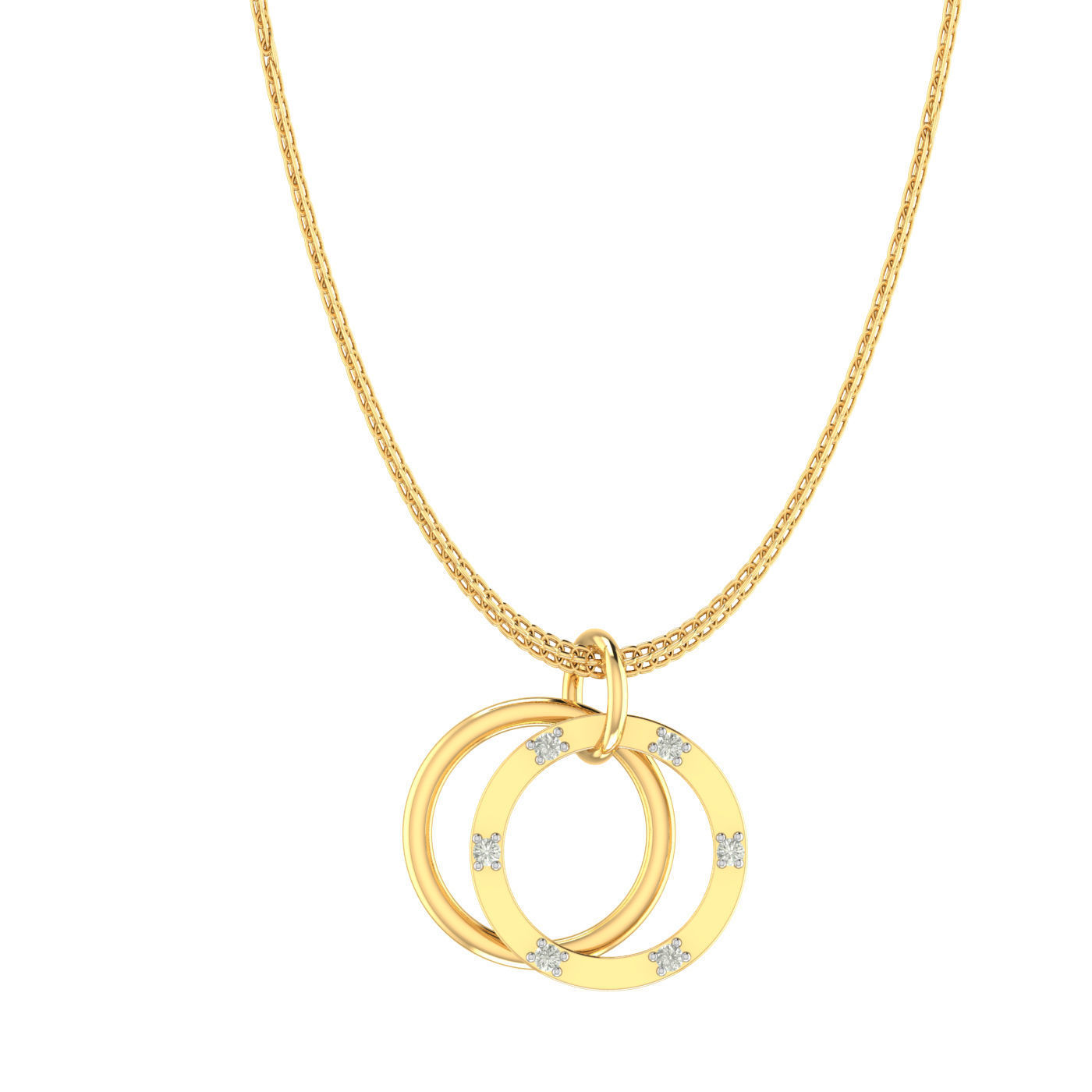 Light weight ring earrings pendant set 3dm stl 4 renders model  3D print model_14