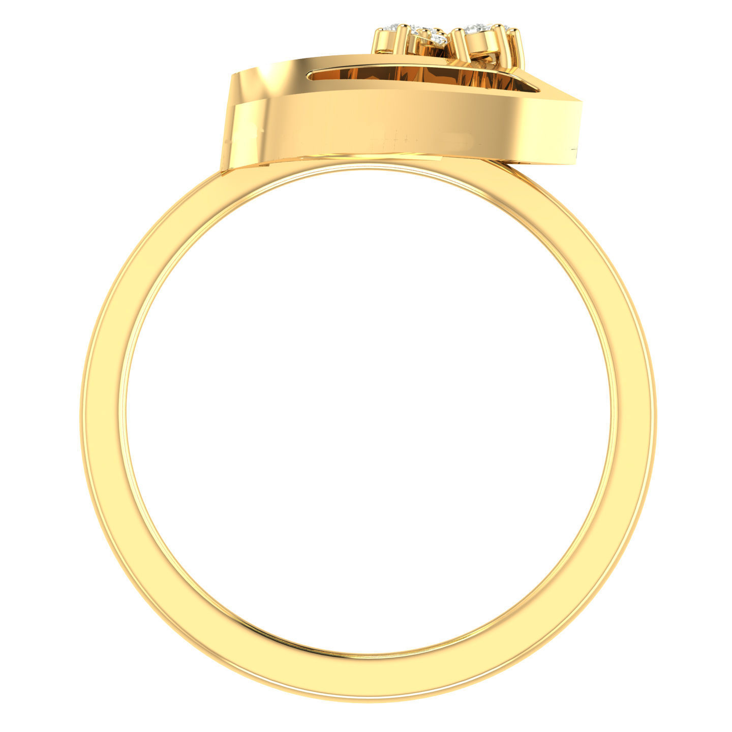 Light weight ring earrings pendant set 3dm stl 4 renders model 3D print model_3