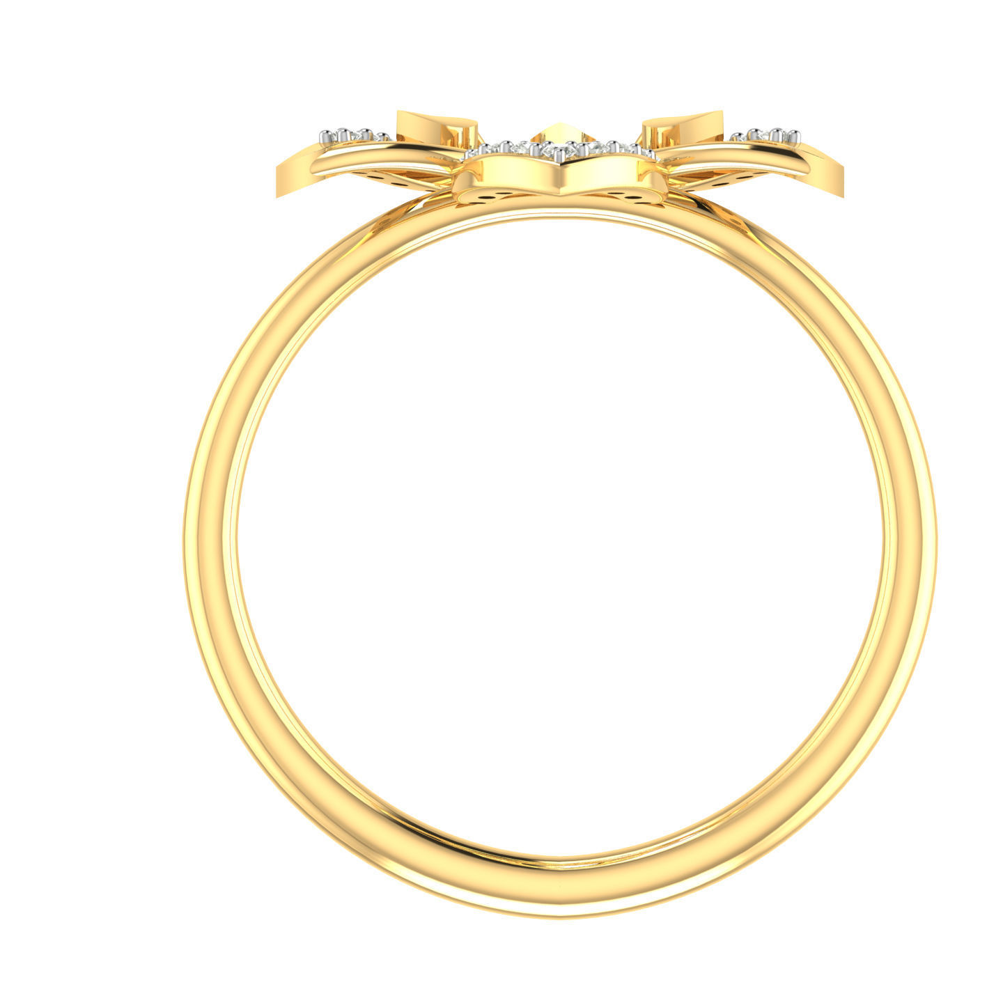 Light weight ring earrings pendant set 3dm stl 4 renders model  3D print model_3