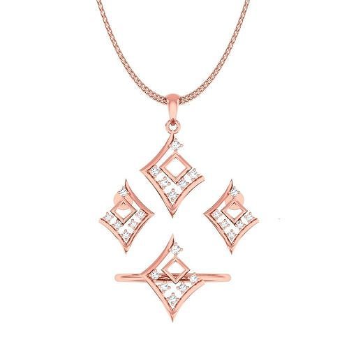 Light weight ring earrings pendant set 3dm stl 4 renders model 3D print model