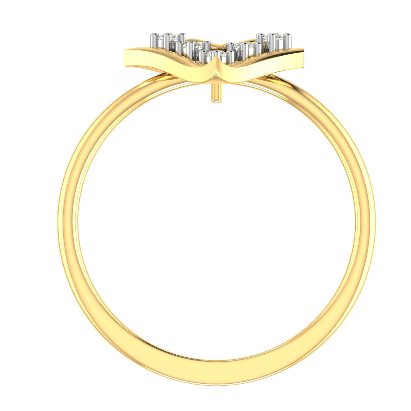 Light weight ring earrings pendant set 3dm stl 4 renders model 3D print model_2