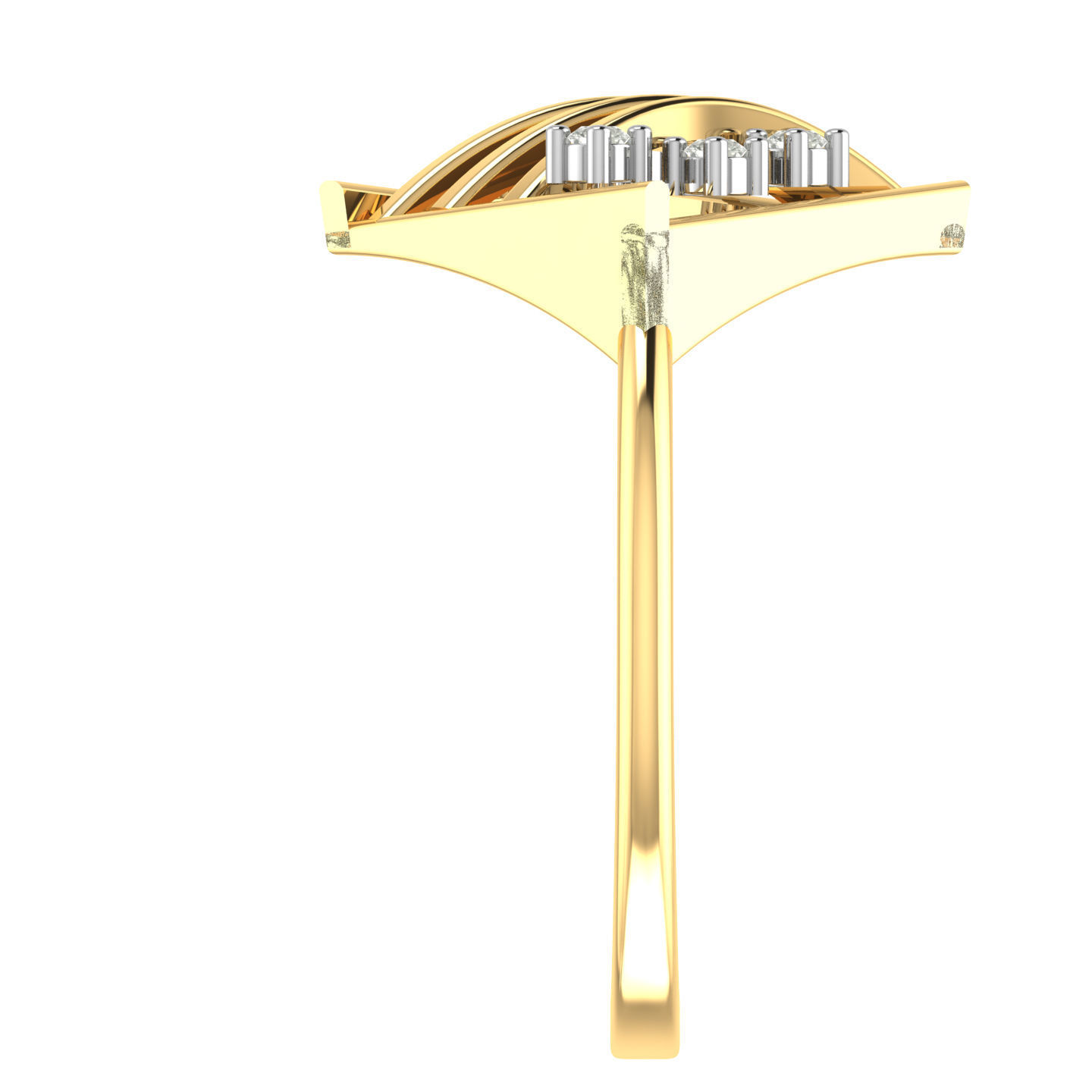 Light weight ring earrings pendant set 3dm stl 4 renders model 3D print model_10