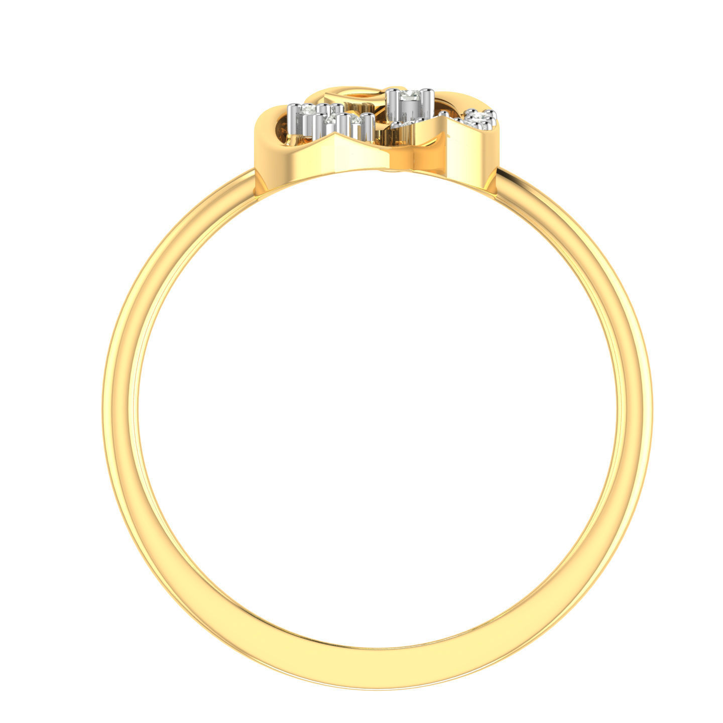 Light weight ring earrings pendant set 3dm stl 4 renders model 3D print model_3