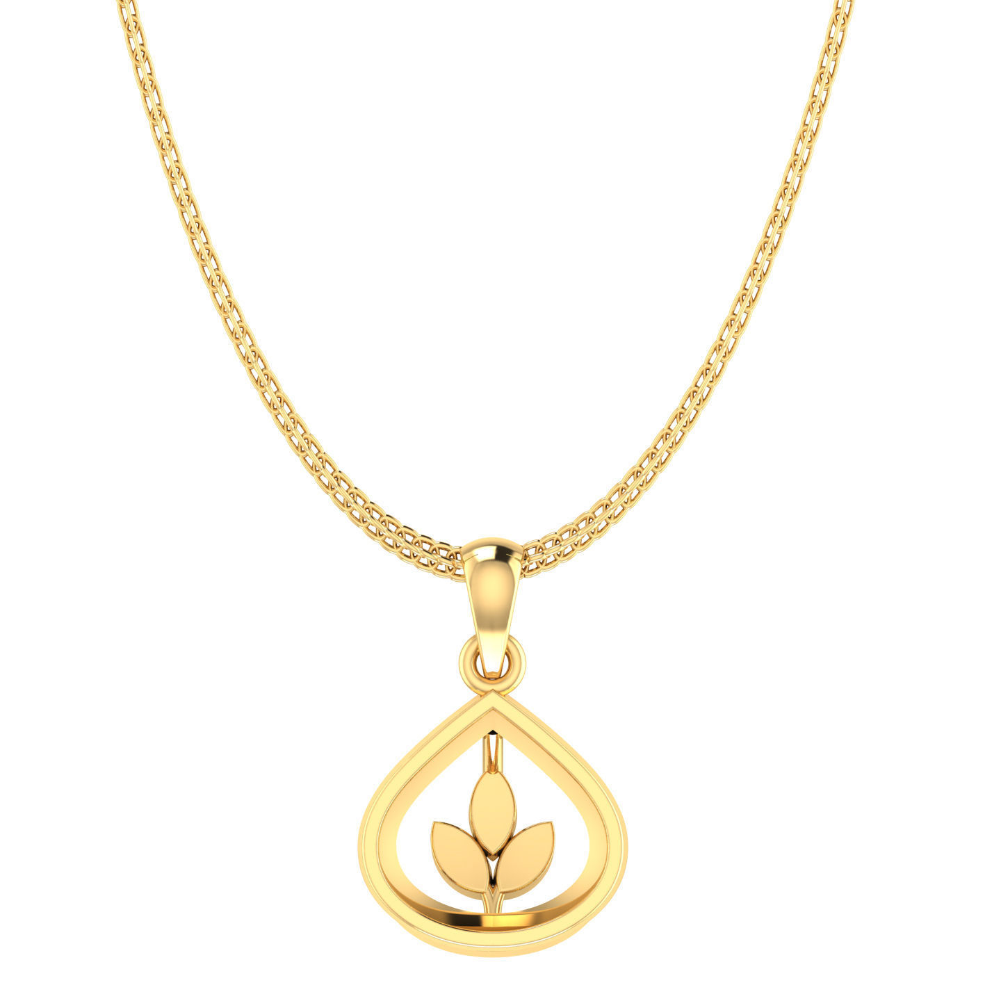 Light weight flower ring earrings pendant set 3dm stl 4 renders 3D print model_1