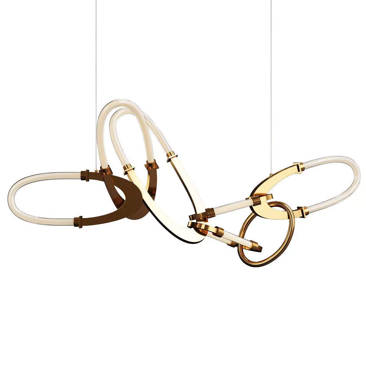 Bouchon Chandelier by Barlas Baylar Low-poly 3D model