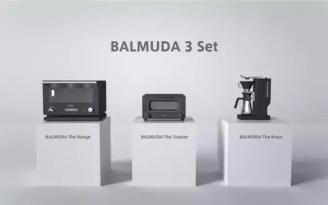 BALMUDA  kitchen furniture set of 3