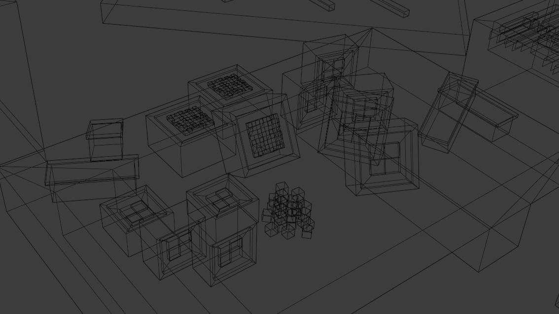 Cartoon sushi set model 3D model_37