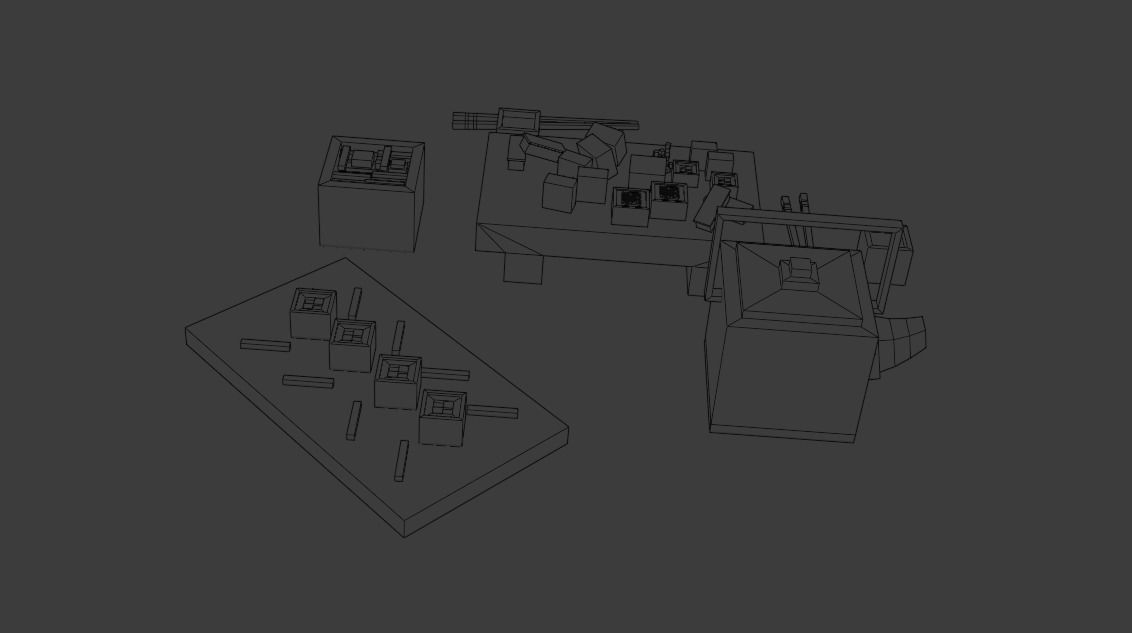 Cartoon sushi set model 3D model_30