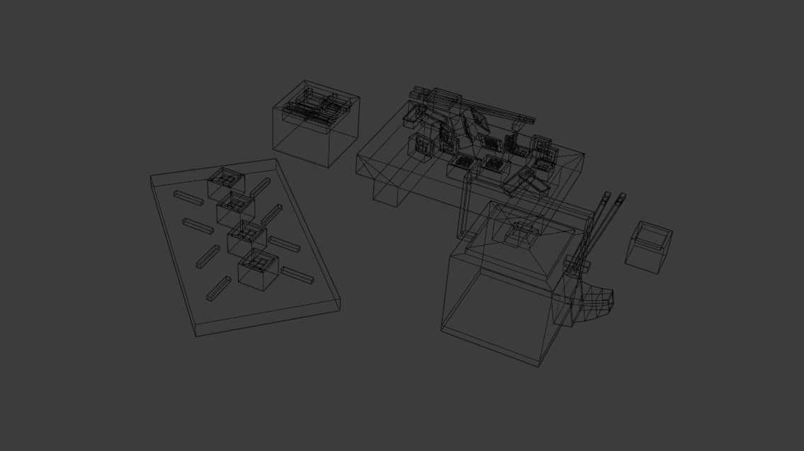 Cartoon sushi set model 3D model_32