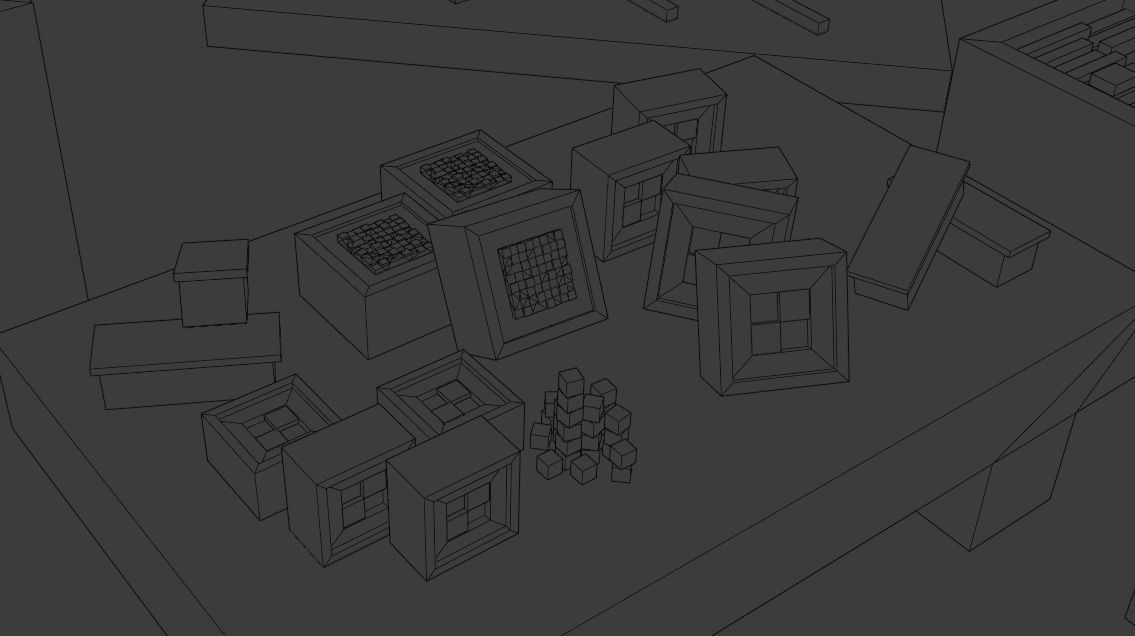 Cartoon sushi set model 3D model_38