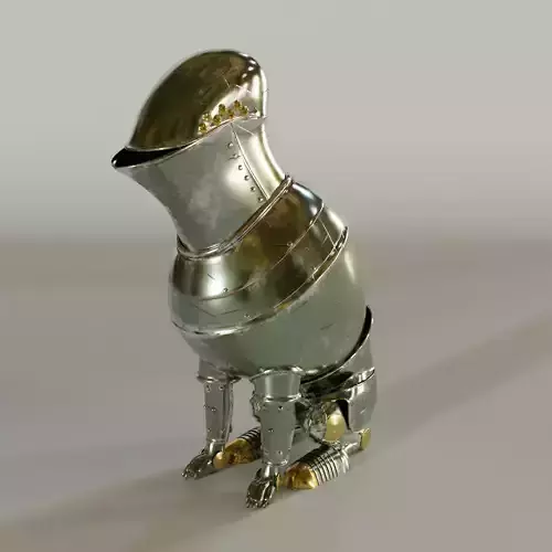 Dog Armor Medium Poly High Res Textures 3D model