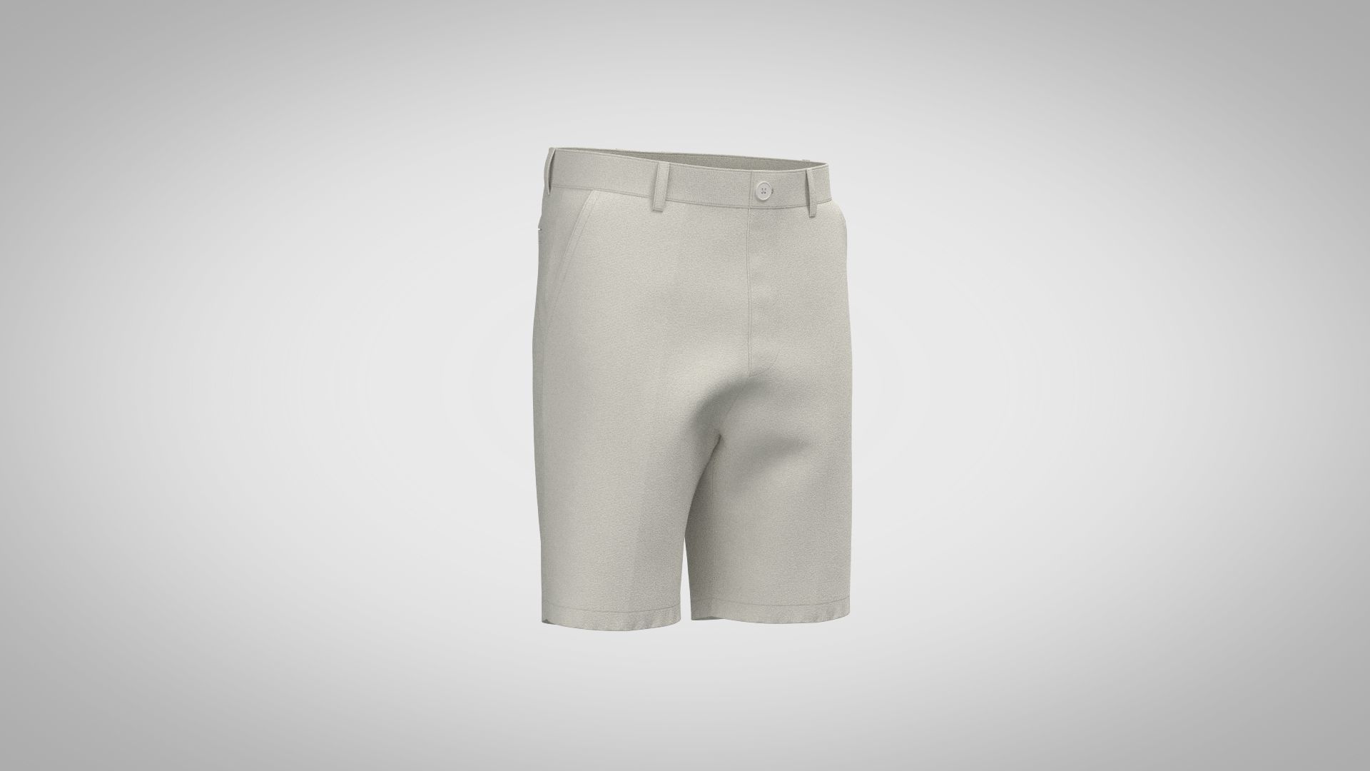 Tailored Shorts 3D model_6
