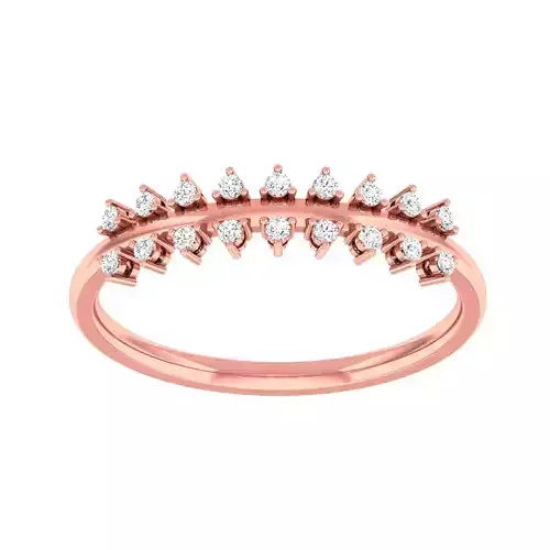 Minimalist Thin Light wt women ring 3dm stl 1- render detail