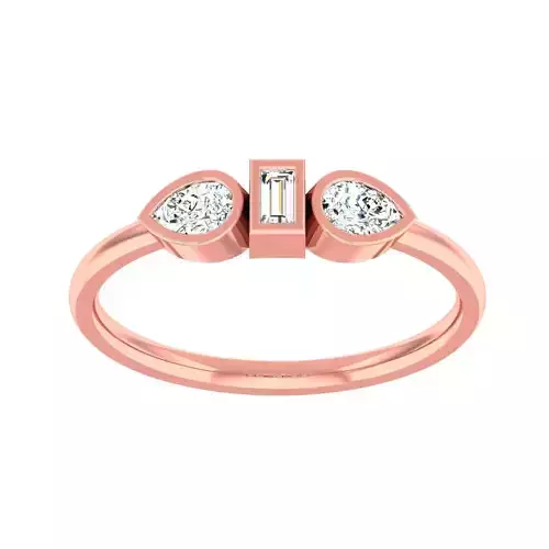 Minimalist Thin Light wt women ring 3dm stl 1- render detail