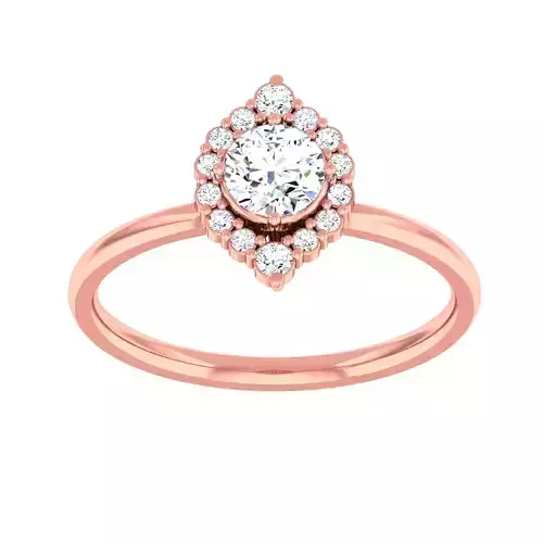 Minimalist Thin Light wt women ring 3dm stl 1- render detail