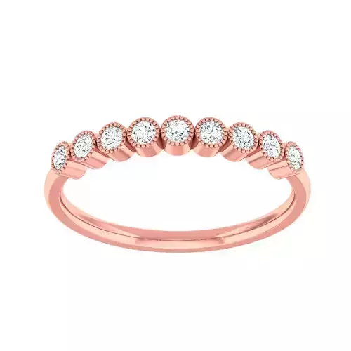 Minimalist Thin Light wt women ring 3dm stl 1- render detail