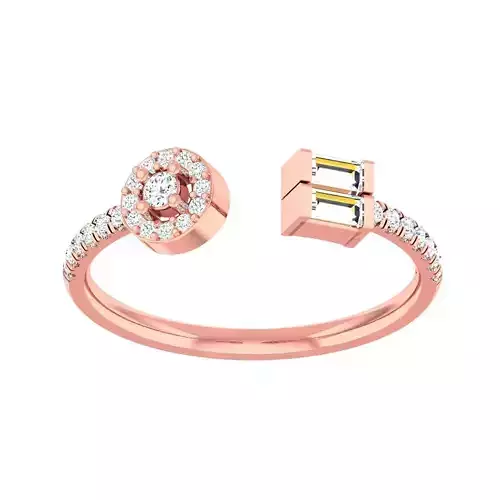 Minimalist Thin Light wt women ring 3dm stl 1- render detail