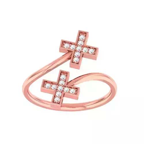 Minimalist Thin Light wt women ring 3dm stl 1- render detail