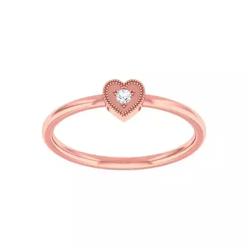 Minimalist Thin Light wt women ring 3dm stl 1- render detail