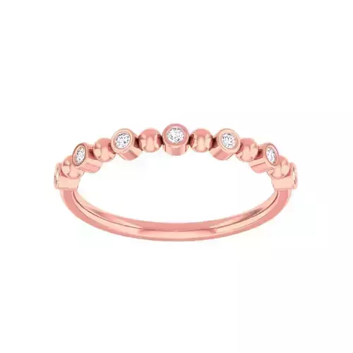 Minimalist Thin Light wt women ring 3dm stl 1- render detail