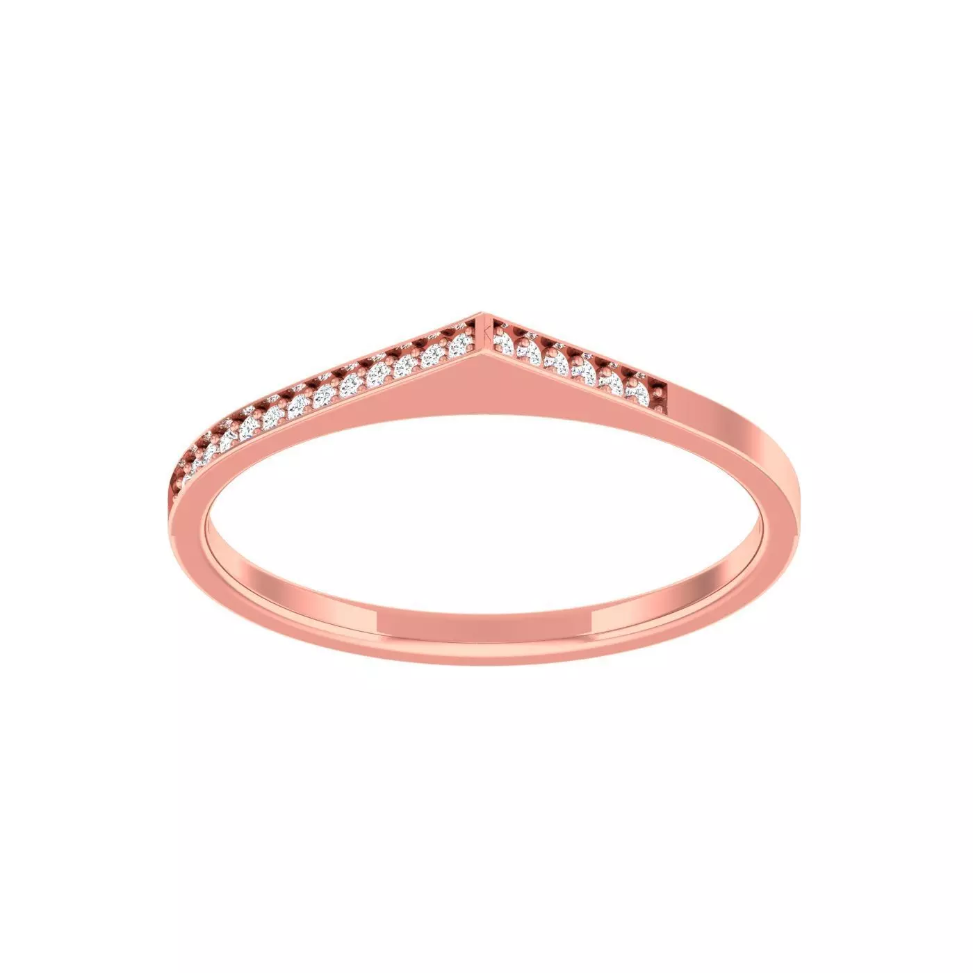 Minimalist Thin Light wt women ring 3dm stl 1- render detail 3D print model_0