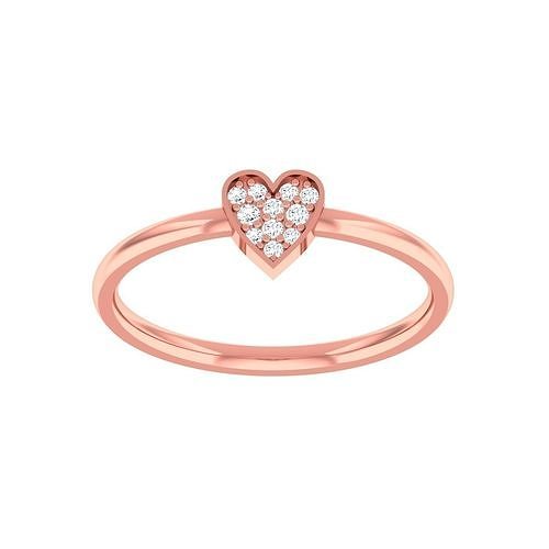 Heart Thin Light wt women ring 3dm stl 1- render detail 3D print model