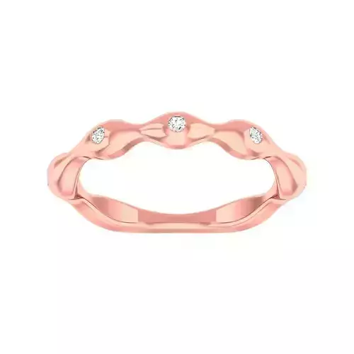 Minimalist Thin Light wt women ring 3dm stl 1- render detail