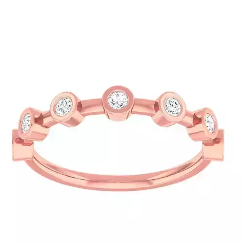 Minimalist Thin Light wt women ring 3dm stl 1- render detail