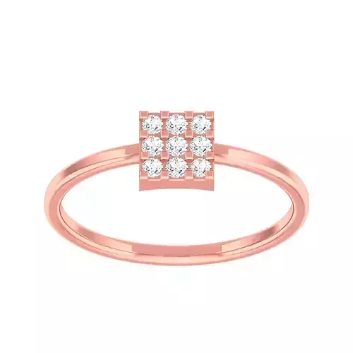 Minimalist Thin Light wt women ring 3dm stl 1- render detail 3D print model