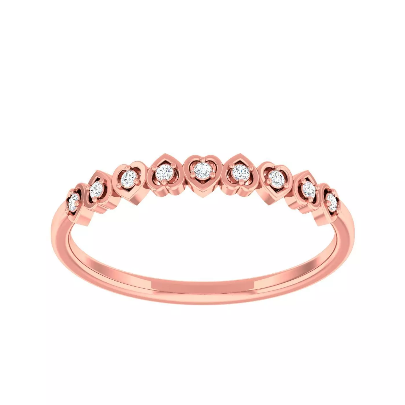 Minimalist Thin Light wt women ring 3dm stl 1- render detail 3D print model_0