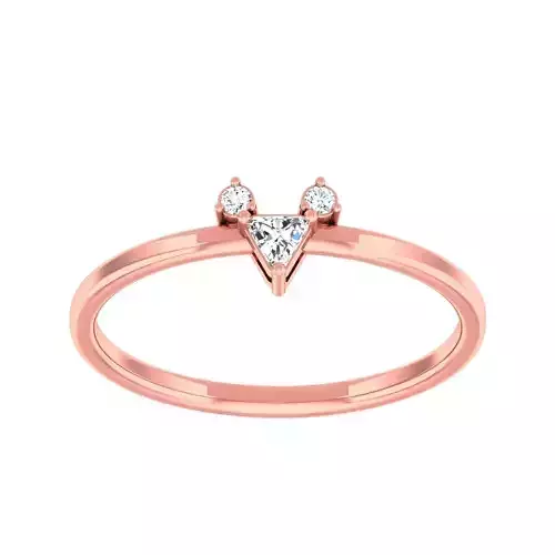 Minimalist Thin Light wt women ring 3dm stl 1- render detail