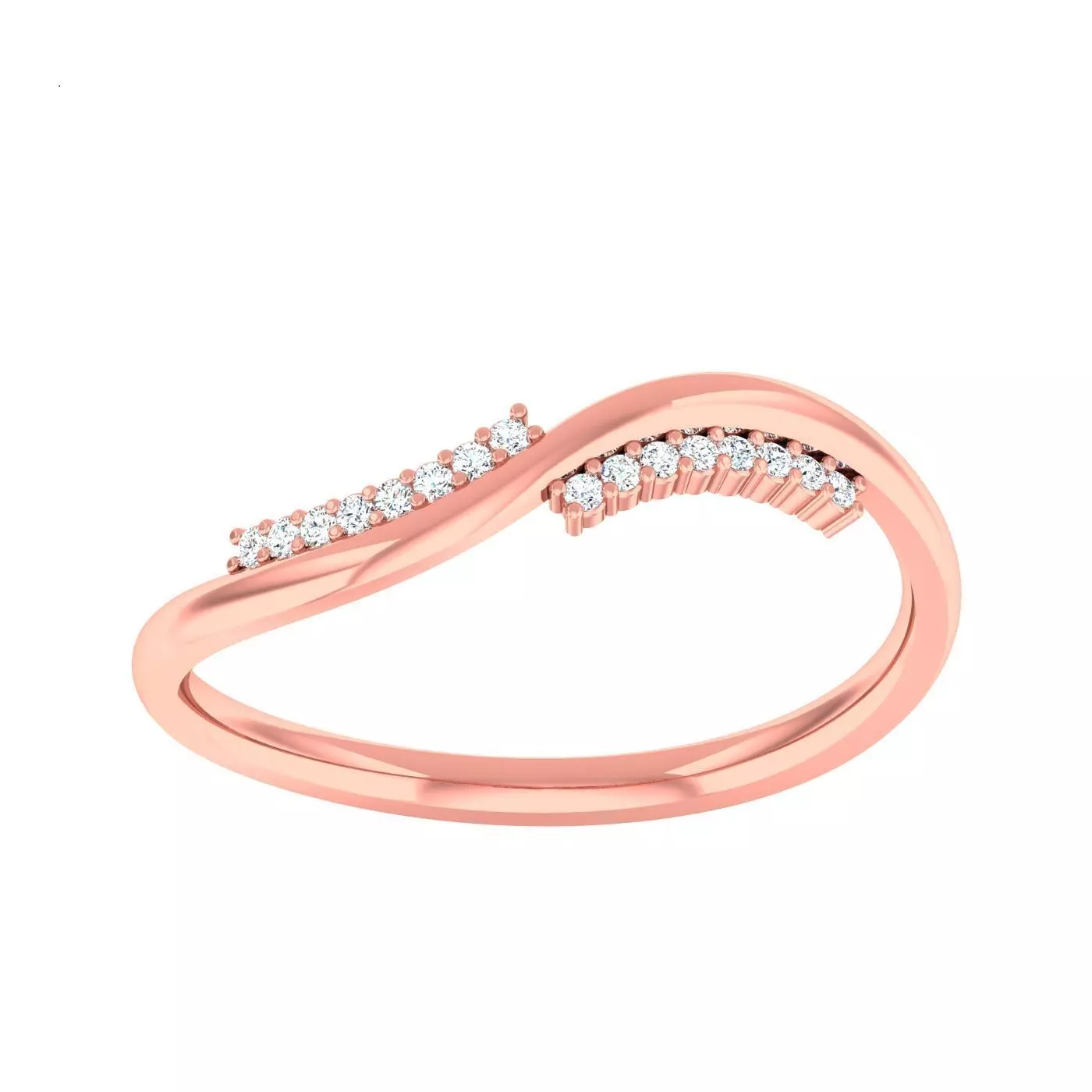 Minimalist Thin Light wt women ring 3dm stl 1- render detail 3D print model_0