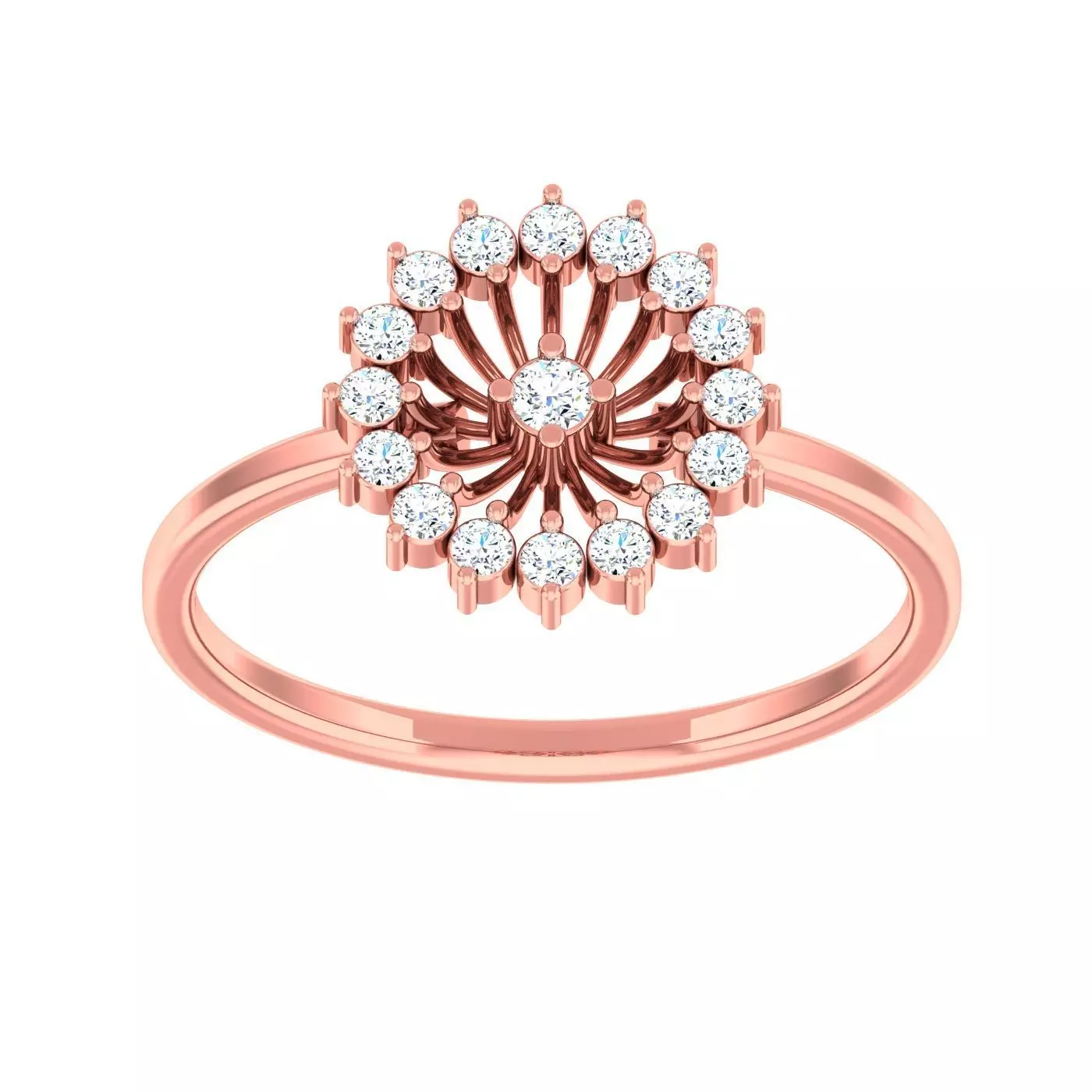 Minimalist Thin Light wt women ring 3dm stl 1- render detail 3D print model_0