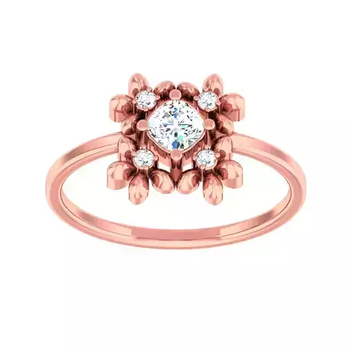 Minimalist Thin Light wt women ring 3dm stl 1- render detail