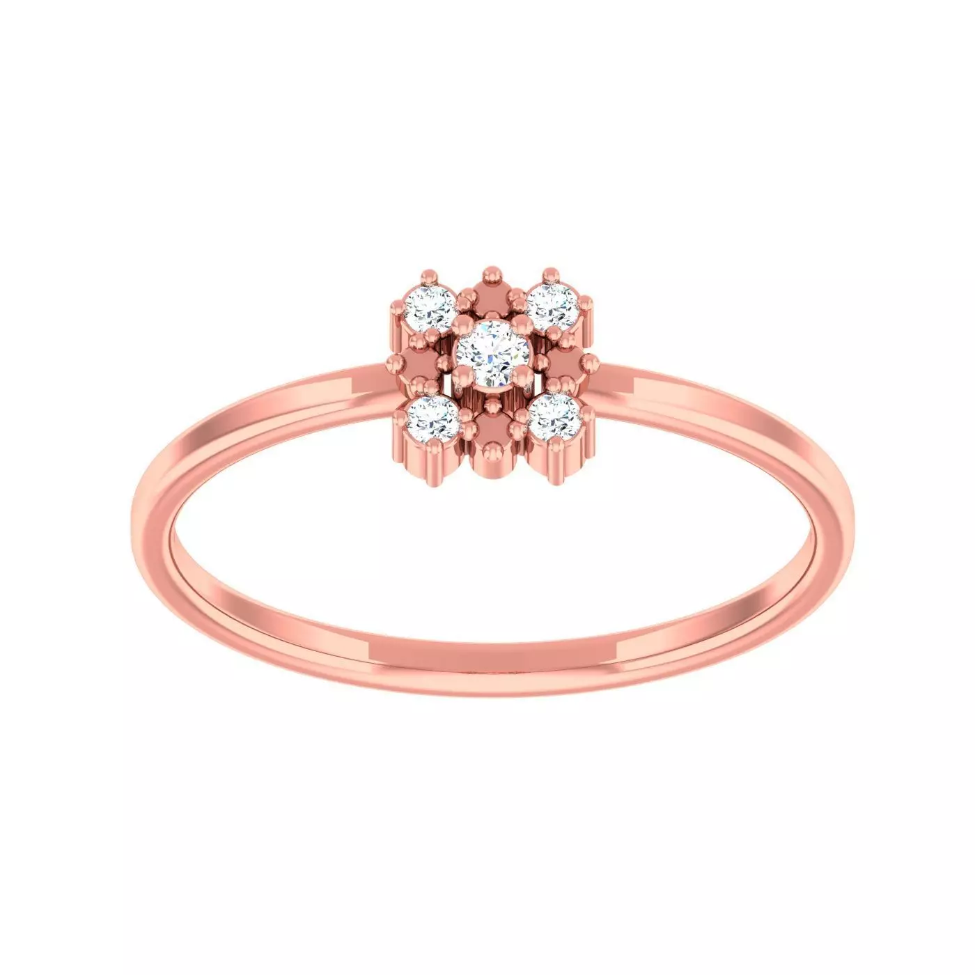 Minimalist Thin Light wt women ring 3dm stl 1- render detail 3D print model_0