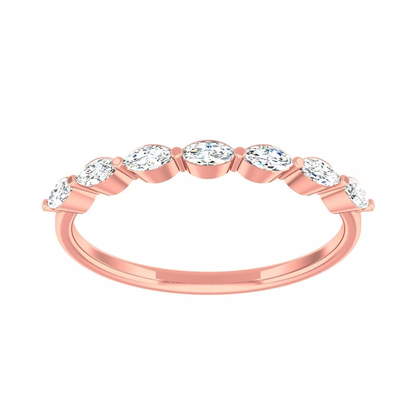 Minimalist Thin Light wt women ring 3dm stl 1- render detail 3D print model_0