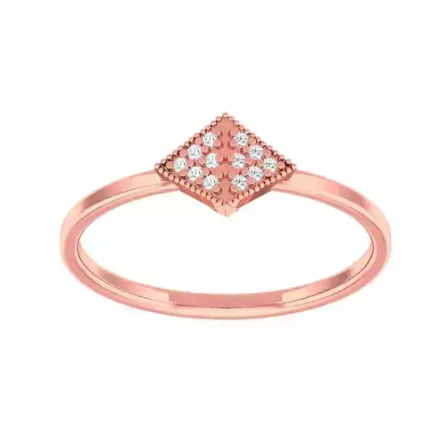 Minimalist Thin Light wt women ring 3dm stl 1- render detail