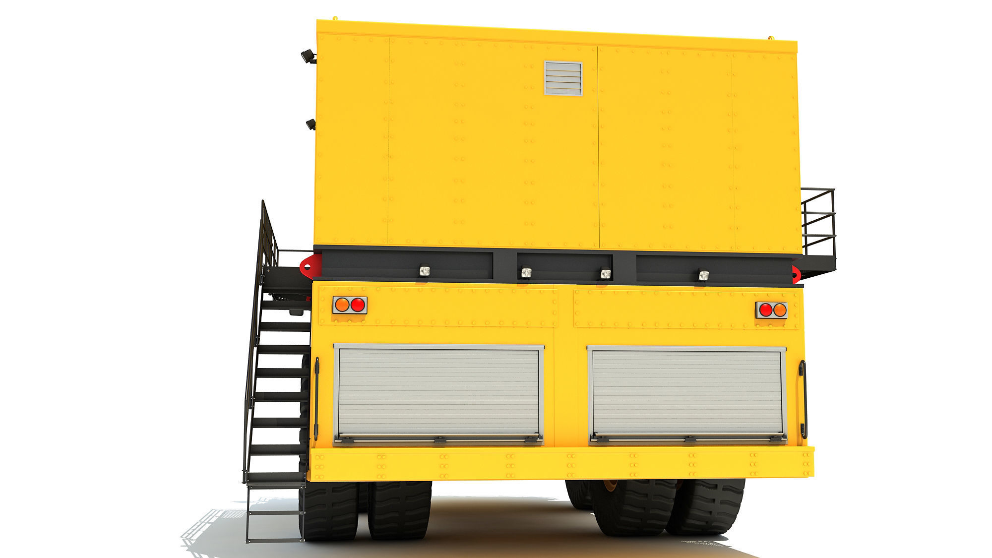 Fuel and Lube Truck 3D model_6