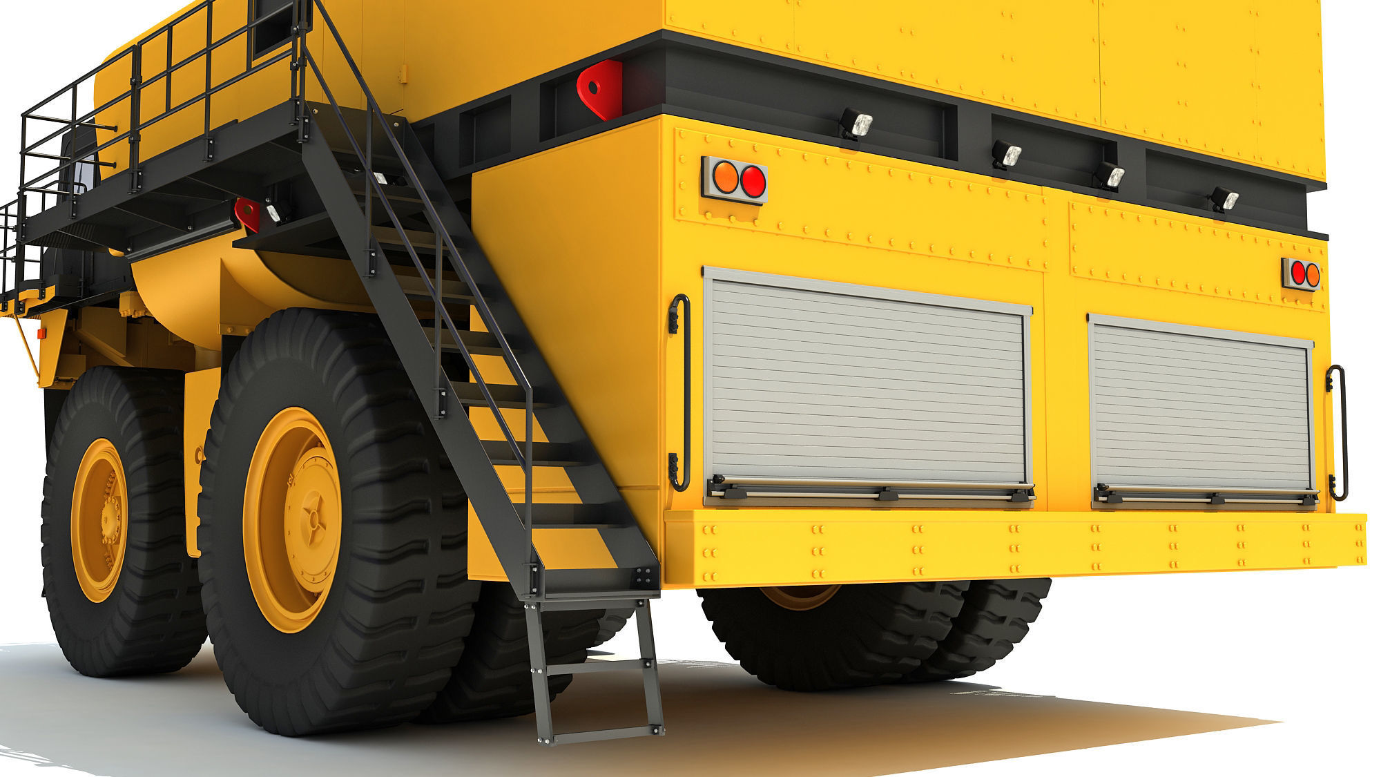 Fuel and Lube Truck 3D model_15