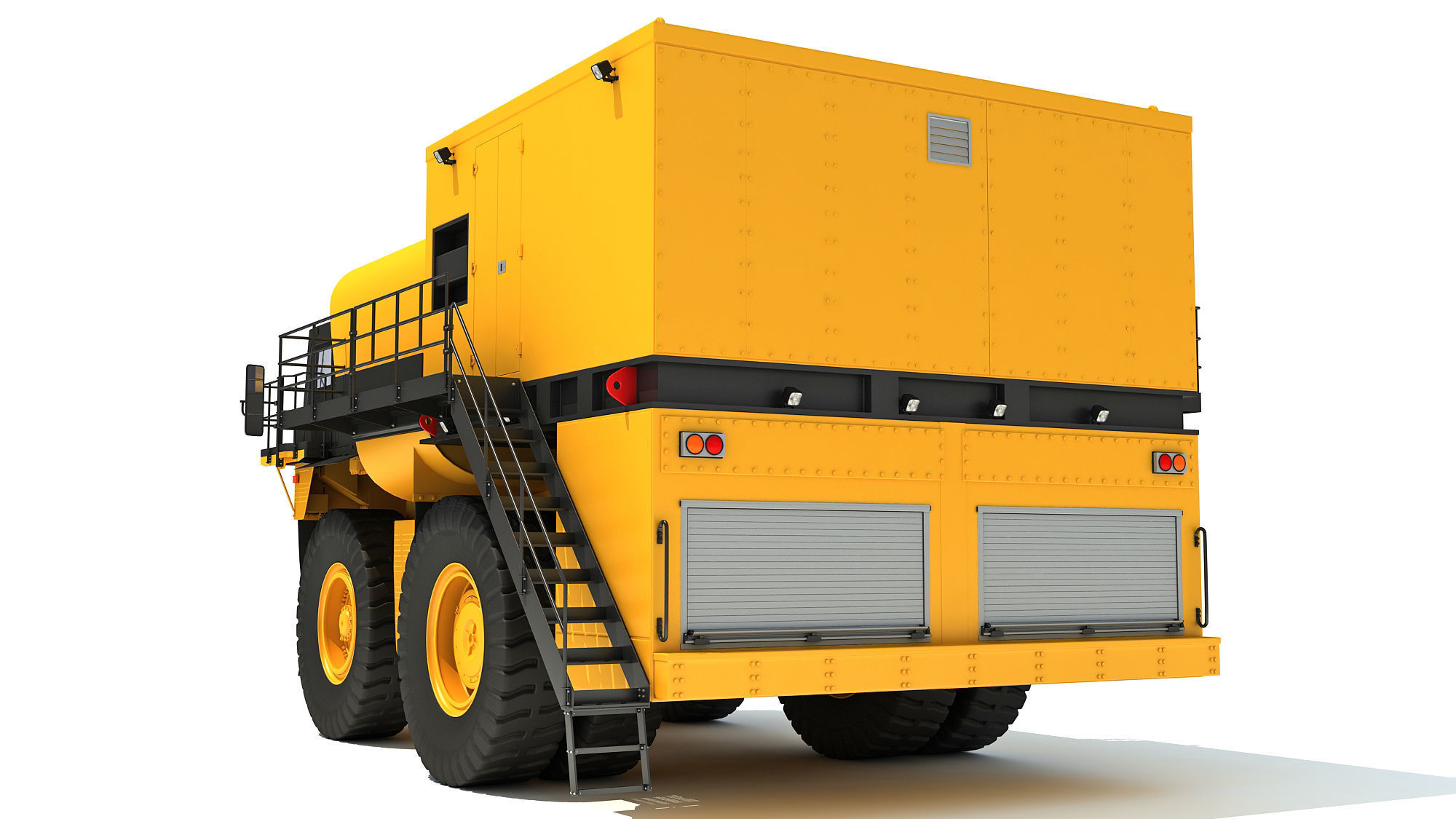 Fuel and Lube Truck 3D model_3