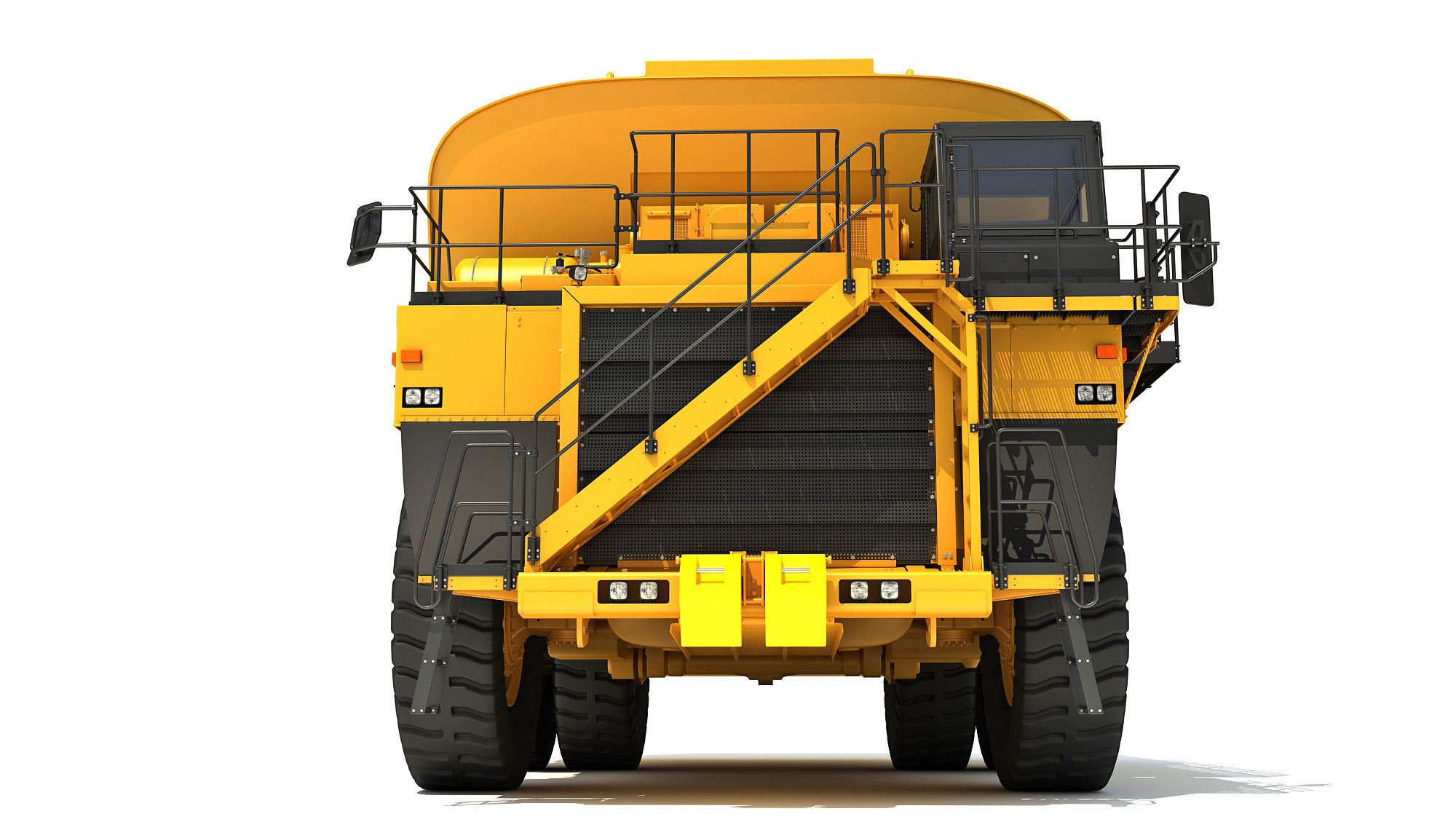 Fuel and Lube Truck 3D model_11