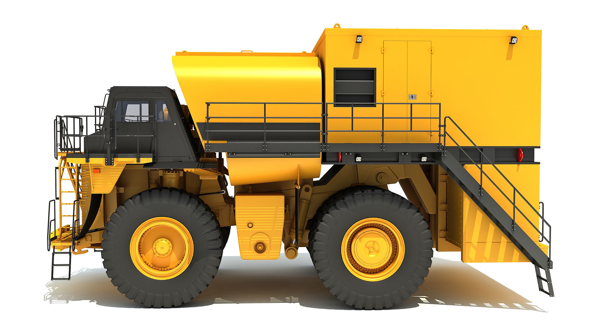 Fuel and Lube Truck 3D model_1