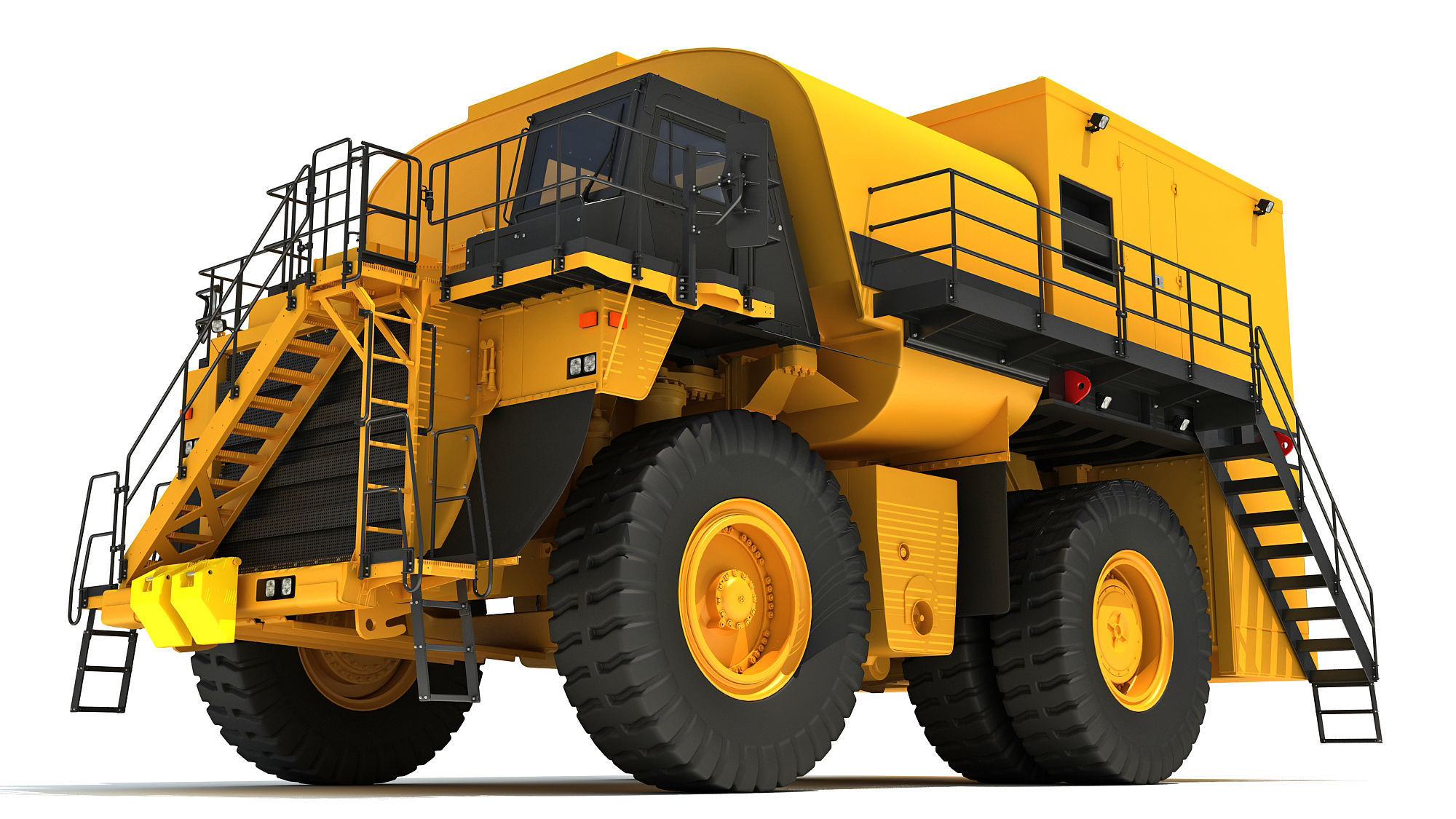 Fuel and Lube Truck 3D model_12